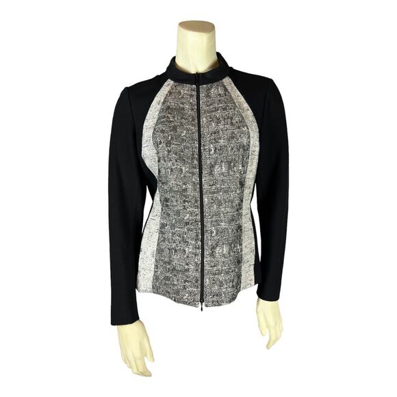 Lafayette 148 Linen Blend Womens Blazer Jacket Office Career Professional 4 - Picture 1 of 10